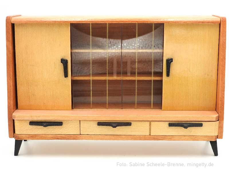 Schrank mit GlasschiebetÃ¼ren