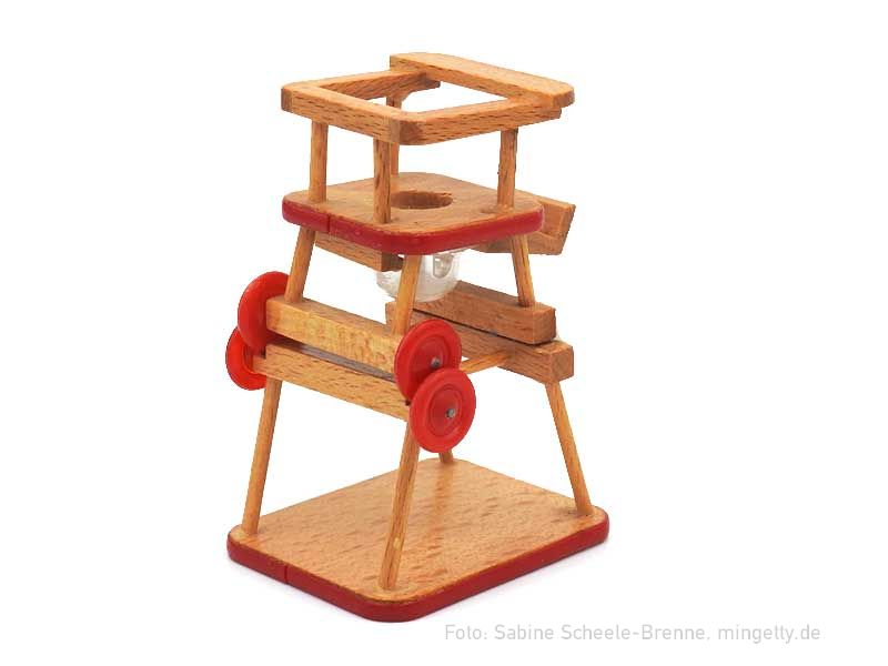 Umklappbarer Hochstuhl