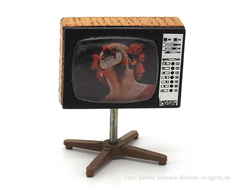 Fernseher mit Clown